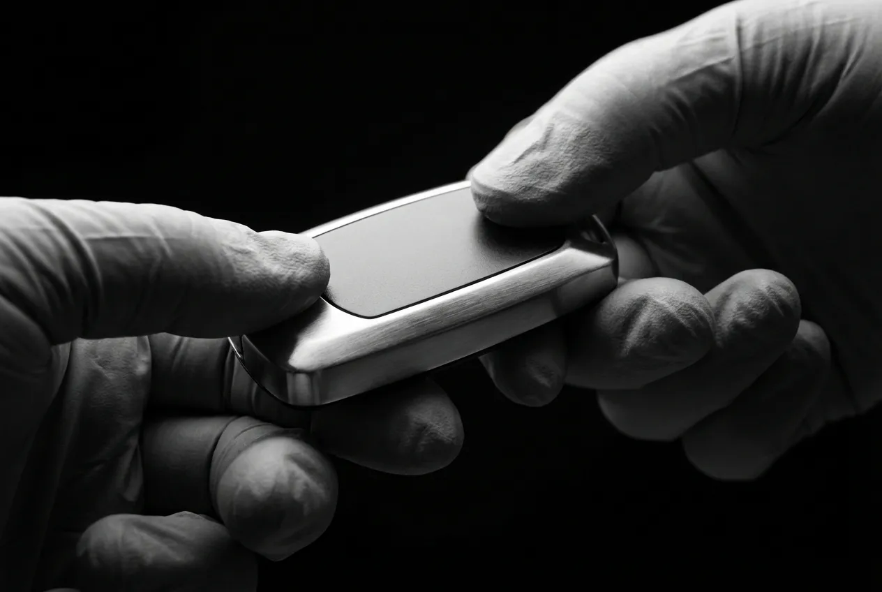 Gros plan sur une remise de clé de voiture de luxe, icône minimaliste pour l'article d'avis sur le service client d'Autolink Import 33.